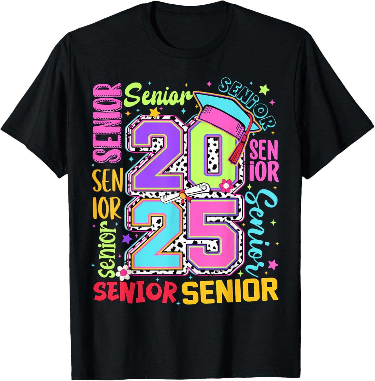 Done Class Of 2025 Senior 2025 Last Day 2025 Graduation 25 T-Shirt
