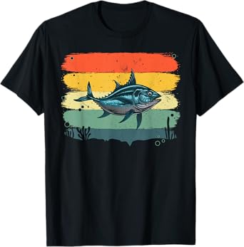 Cool Tuna Design For Men Women Kids Tuna Fish Tuna Fishing T-Shirt