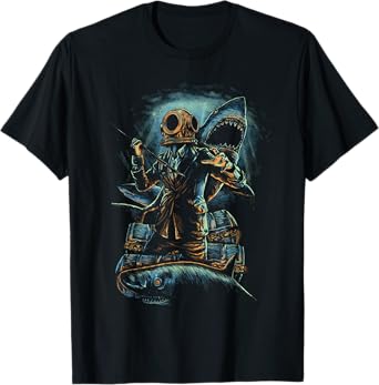 Deep Sea Commercial Diver Fishing, Scuba Diving, Boating T-Shirt