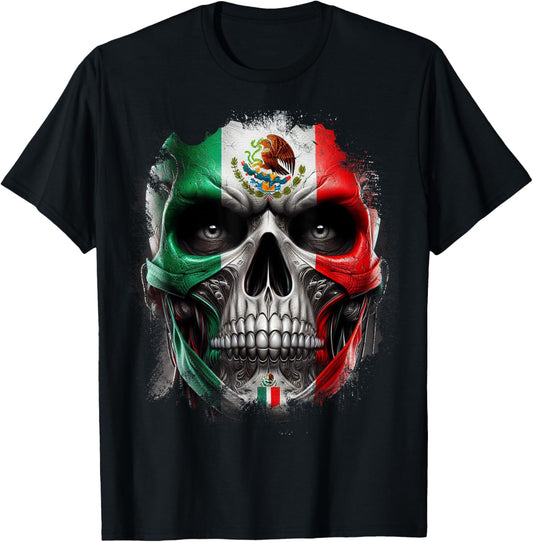 Mexico Gift Tijuana Mexican Hispanic Pride Poncho Aztec T-Shirt