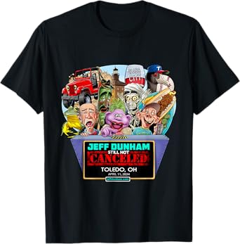 Jeff Dunham Toledo, OH (2024) T-Shirt