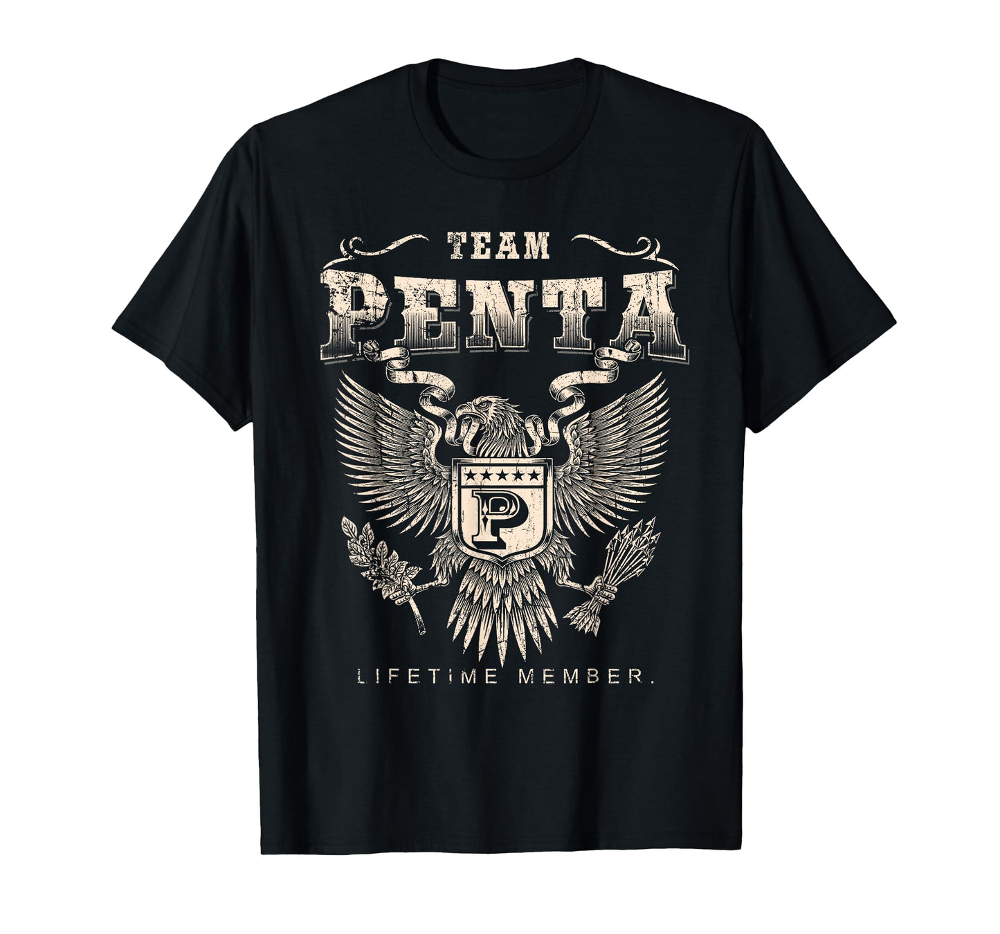 Team Penta Lifetime Member - Penta Name T-Shirt