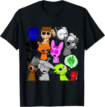 Sprunky Fun Group! | Simon Jevin Funbot Pinki T-Shirt