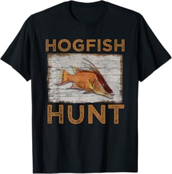 Hogfish Hunt | Funny Spearfishing Gift | Florida Fishing T-Shirt