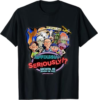 Jeff Dunham Wichita, KS T-Shirt