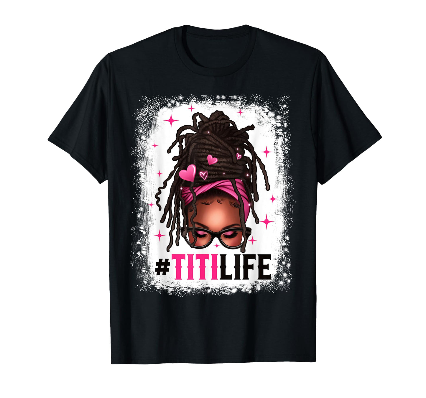 Titi Life African American Loc'd Black Women Mother's Day T-Shirt