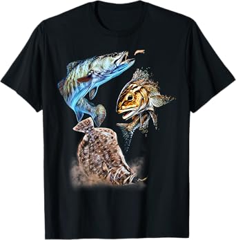 Texas Slam Fishing Gear For Men, Women & Kids Inshore Slam T-Shirt
