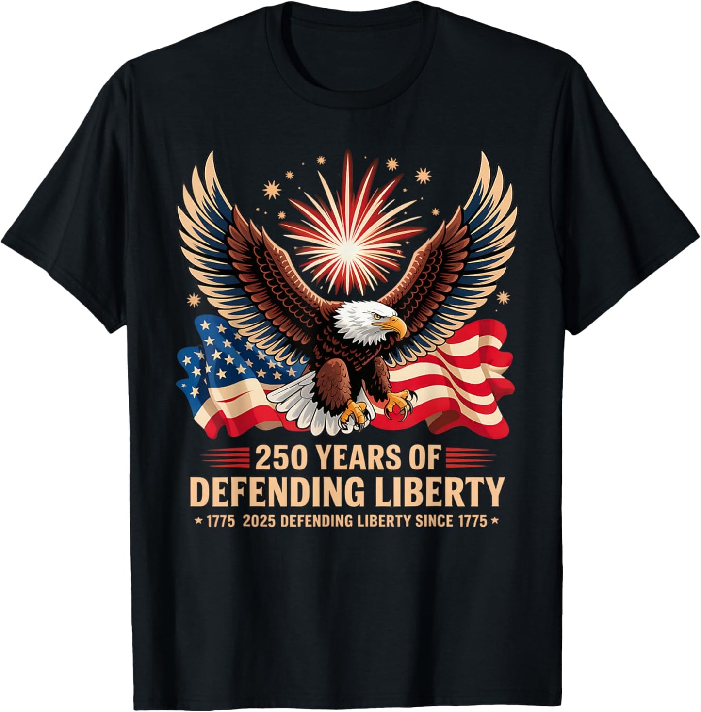 Patriotic Usa Army Us Military Parade 250th Anniversary 2025 T-shirt