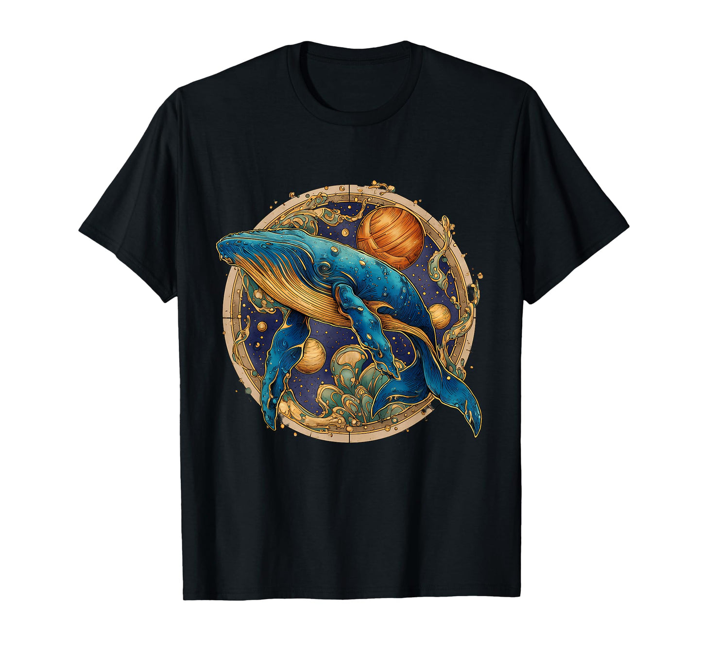 Humpback Whale Marine Biology Animal Sea Ocean Blue Whale T-Shirt