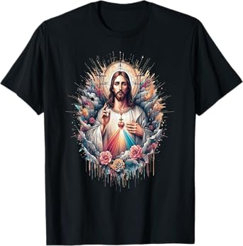 Jesus I Trust In You Divine Mercy Catholic T-Shirt