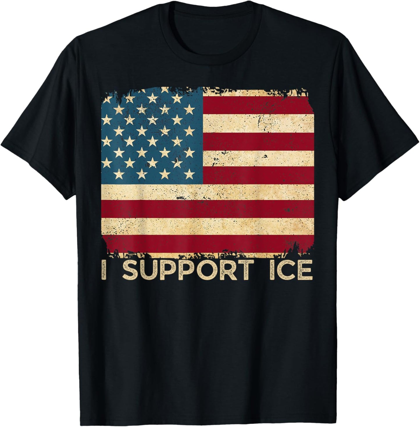 I Support ICE Funny T-Shirt