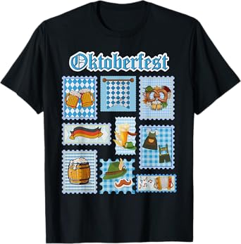Vintage Oktoberfest Octoberfest German Drinking Festival Tee T-Shirt