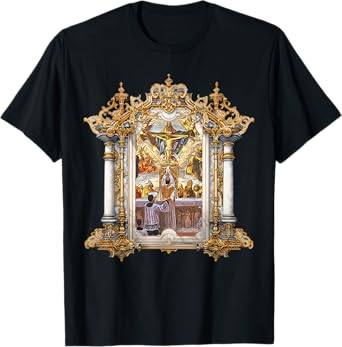 Eucharistic Consecration Traditional Latin Mass Catholic T-Shirt
