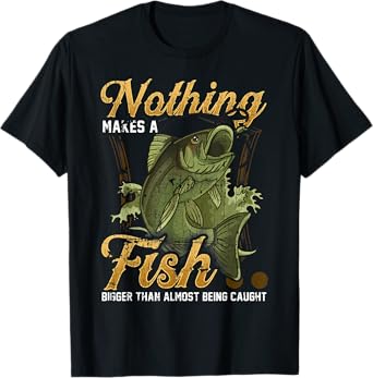 Funny Deep Sea Fishing Saltwater Fishing Tee Fisherman T-Shirt