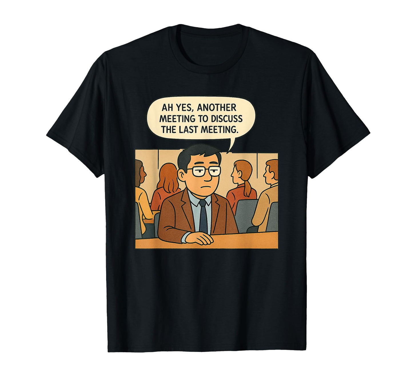 Clocked In & Checked Out The Office Odyssey Work Meeting T-Shirt