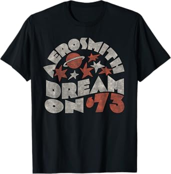 Official Aerosmith Dream On 73 T-Shirt
