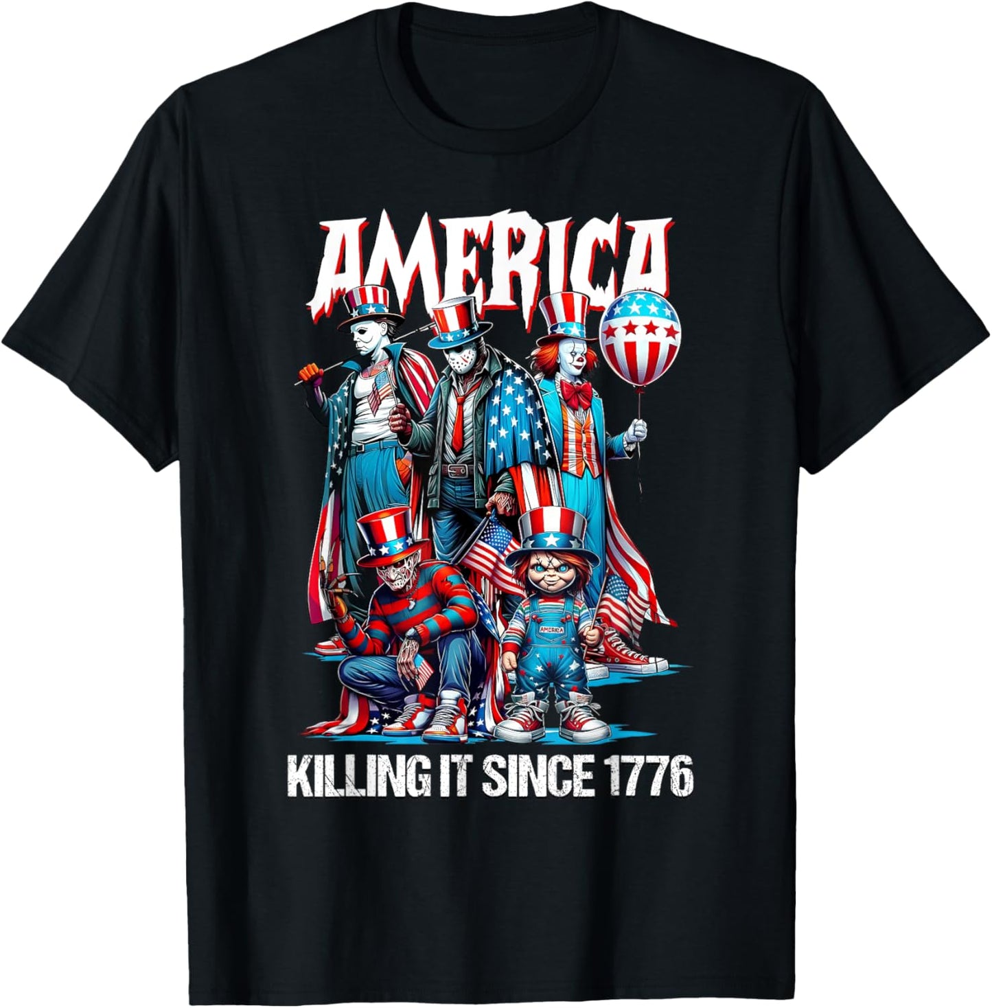 4th Of July Usa Men Women T-shirt