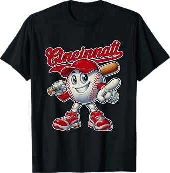 Vintage Cincinnati Proud Name Men Women Kids Girls Boys T-Shirt