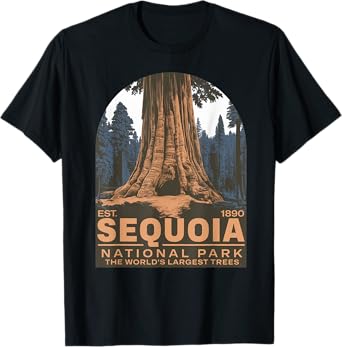 Sequoia National Park California Giant Tree T-Shirt