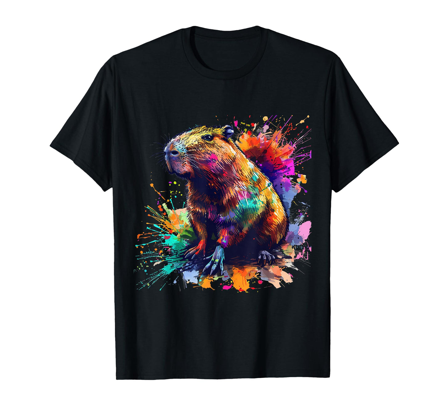 Capybara Lover Forest Rodent Wildlife Capybara Animal T-Shirt
