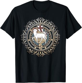 Agnus Dei Sanctus Traditional Latin Mass Catholic T-Shirt