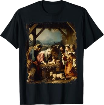 Christmas Birth of Jesus Christ T-Shirt