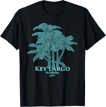 JCombs: Key Largo, FL, Palm Trees T-Shirt
