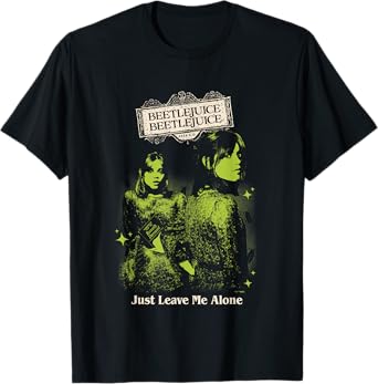 Beetlejuice Beetlejuice Just Leave Me Alone Astrid Vintage T-Shirt