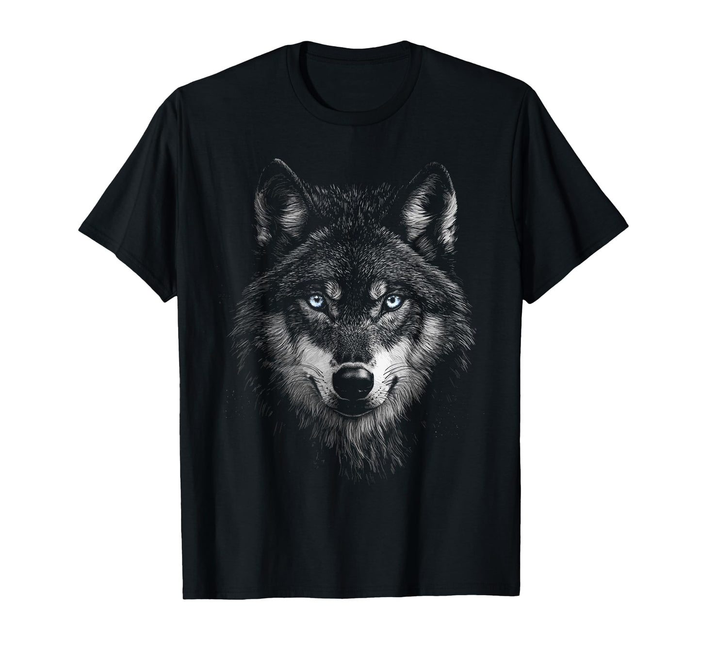 Mystic Wolf Animal Art Graphic Wolves T-Shirt