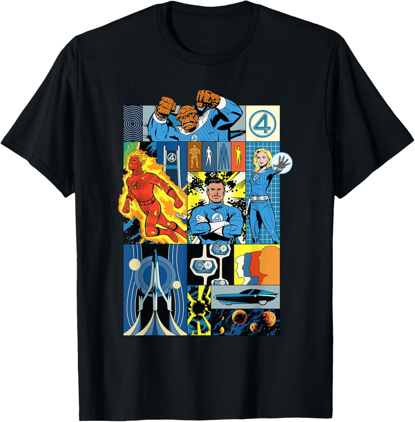 First Steps Comic Book Panels T-Shirt