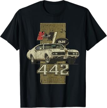 1969 69 olds 442 muscle car T-Shirt