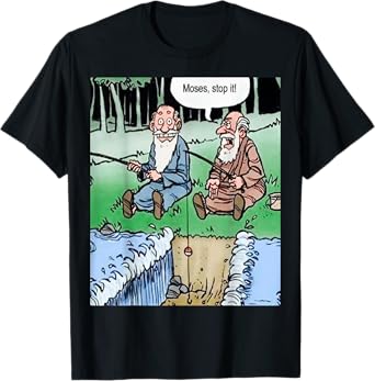 Moses Pole Fishing T-Shirt T-Shirt