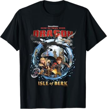 Universal Epic Universe Isle of Berk Dragons Portal Opening T-Shirt