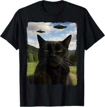 Cat UFO T-Shirt