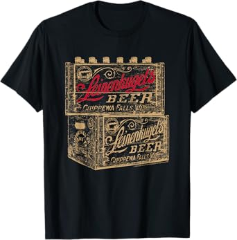 Coors Brewing Company Leinenkugel's Beer Boxes Distressed T-Shirt