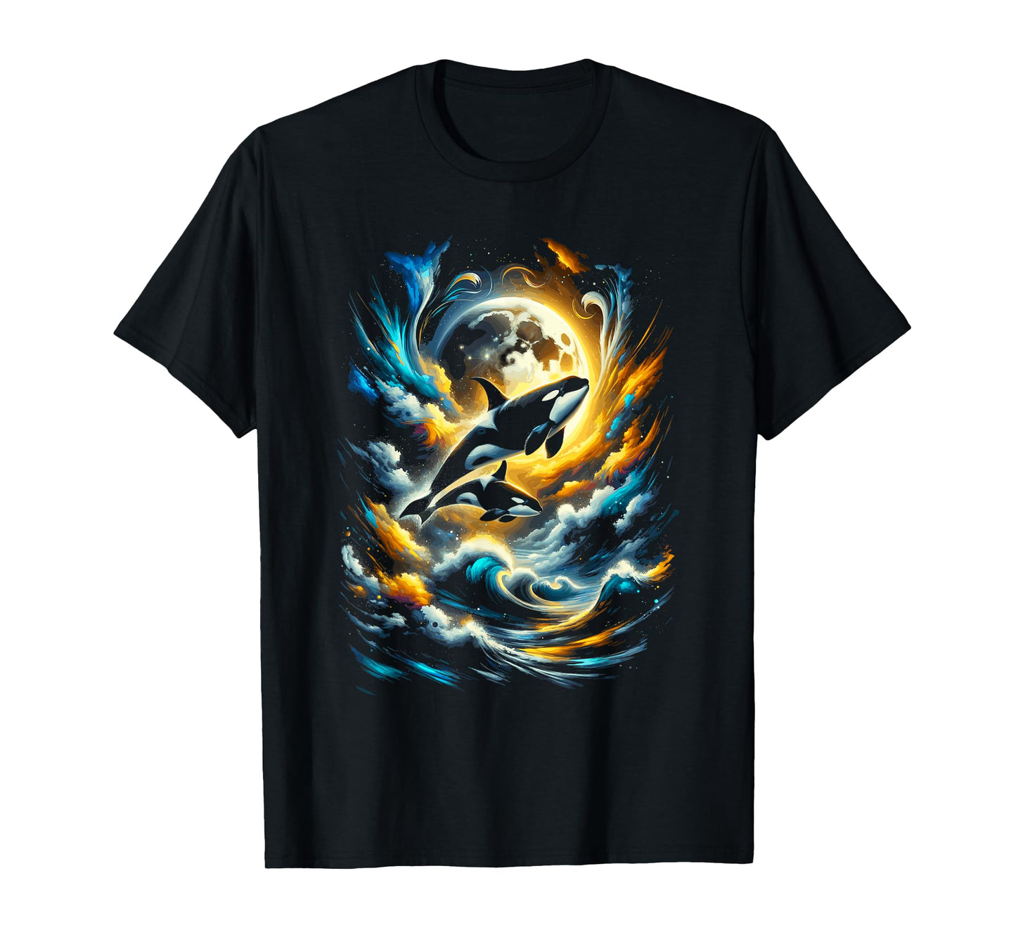 Killer Whale Ocean seaworld whale Lover for women Men Orca T-Shirt