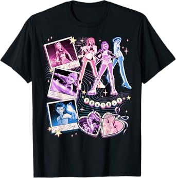 Kpop Demon Hunters Huntrix Mira Rumi & Zoey BFF's Polaroids T-Shirt