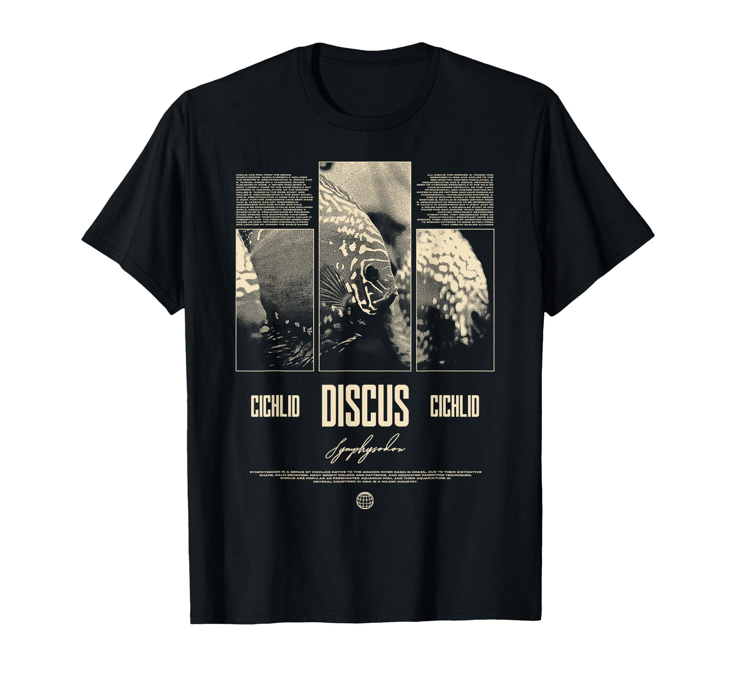 Discus Fish Cichlid Aquarium Fish Keeper T-Shirt