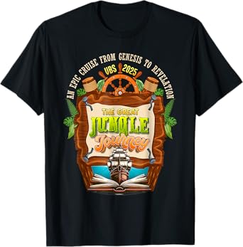 Jungle Journey VBS 2025 Vacation Bible School Summer Camp T-Shirt