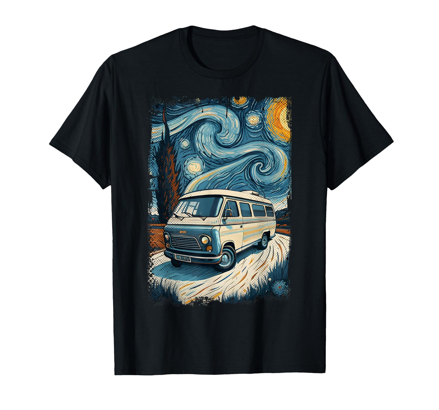 Van Life Clothing Retro Vintage Van Dwellers Vanlife Nomads T-Shirt
