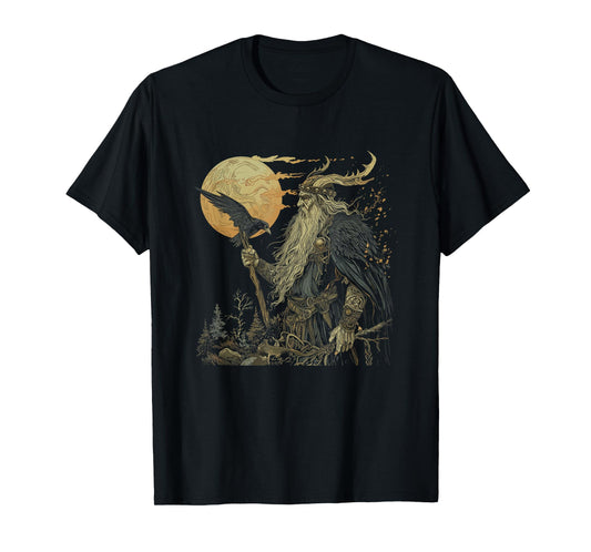 Allfather Odin Asatru Paganism Germanic T-Shirt