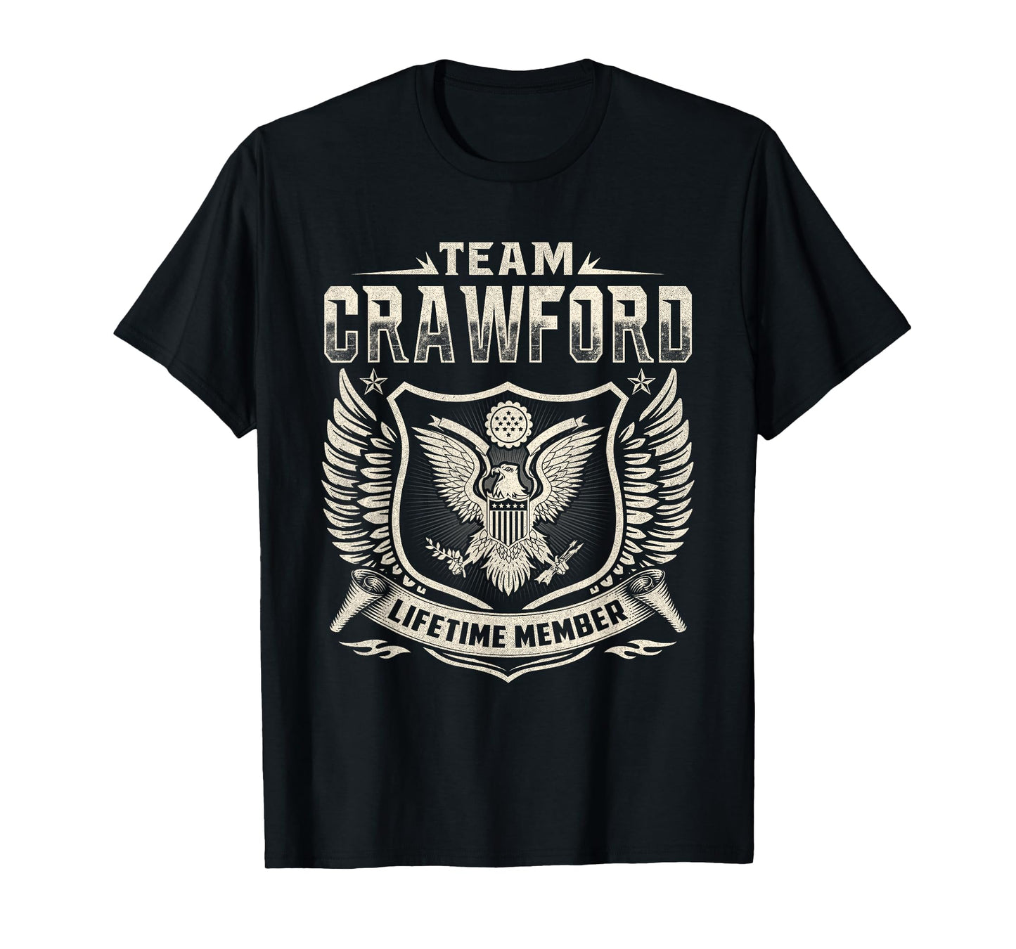 Crawford Family Shirt Team Crawford Lifetime Member T-Shirt