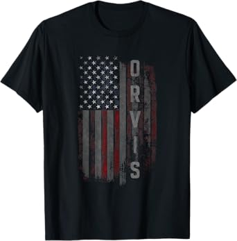 Orvis Family American Flag T-Shirt