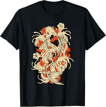 Vintage Japanese Koi Fish Japan T-Shirt