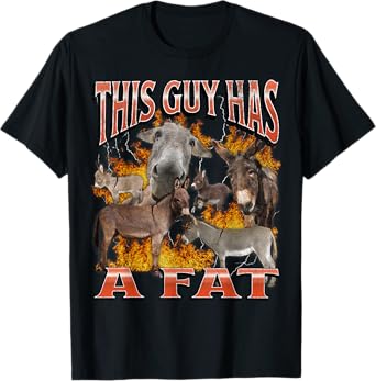 This Guy Funny Offensive Donkey Meme Bootleg T-Shirt