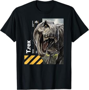 Jurassic World Rebirth Tyrannosaurus Covert Mission T-Shirt