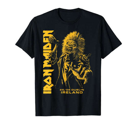 Iron Maiden - Run For Your Lives Tour Dublin T-Shirt
