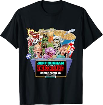 Jeff Dunham Battle Creek, MI (2023) T-Shirt
