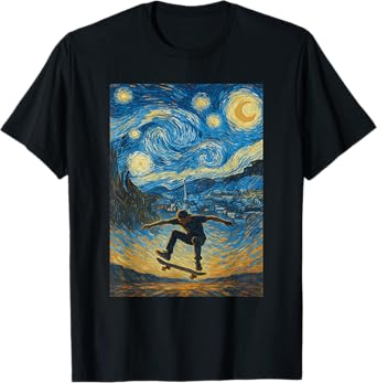 Skateboard tShirt Men Skater Skateboarding Teens Boys Girls T-Shirt