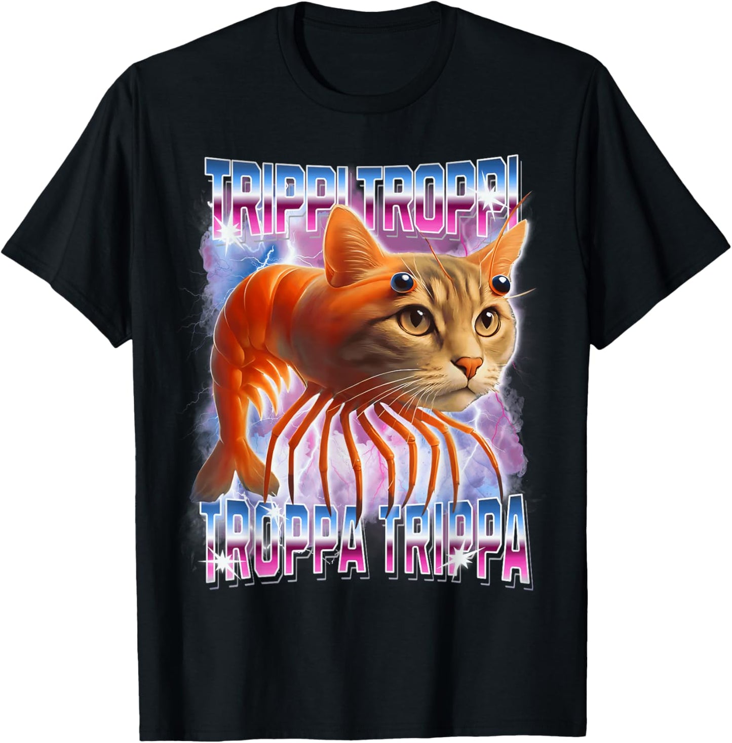 Trippi-Troppi-Troppa-Trippa Italian-Brainrot Funny Gen Z Men T-Shirt